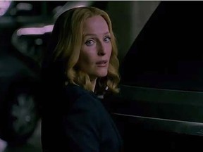 Gillian Anderson in a scene from the new X Files teaser. (YouTube)