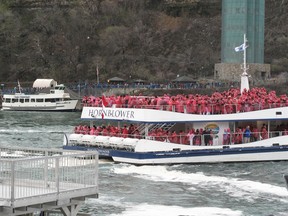 Niagara Falls boat cruise. (Postmedia Network)