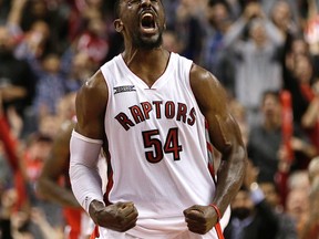 The Raptors’ Patrick Patterson wants to be a starter in the NBA, but it’s a role he has only experienced for about half a season, in 2012-13 while with the Houston Rockets. (Craig Robertson/Toronto Sun)