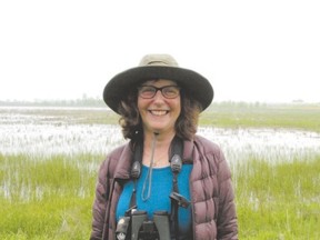 Lynne Freeman, president of the Ontario Field Ornithologists, says there is a great sense of community among those passionate about birds and nature. Her group is holding its annual convention at Point Pelee National Park this weekend. (PAUL NICHOLSON/SPECIAL TO POSTMEDIA NEWS)