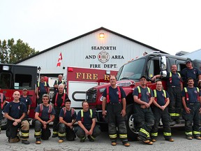 The Seaforth Fire Department will be hosting an open house October 8 and free carbon monoxide/smoke detectors will be available to Seaforth residents.(Shaun Gregory/Huron Expositor)