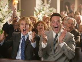 Owen Wilson and Vince Vaughn star in the movie "Wedding Crashers." Florida couple Paul Johnson and Shelly Osterhout are hosting a "Wedding Crashers" themed wedding next month and are asking strangers to crash their wedding.