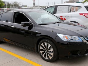 Ottawa Mayor Jim Watson's new 2015 Honda Accord  parked at Algonquin College in Ottawa Thursday July 9, 2015. Tony Caldwell/Ottawa Sun/Postmedia Network