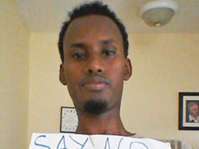 The Immigration and Refugee Board told 32-year-old Yahya Samatar at a hearing in Winnipeg today that his claim was accepted.