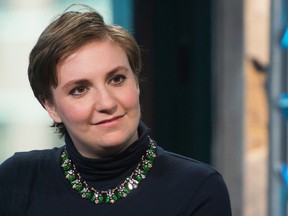 Lena Dunham participates in AOL's BUILD Speaker Series at AOL Studios on Thursday, Sept. 24, 2015, in New York. (Photo by Charles Sykes/Invision/AP)