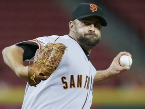 Giants relief pitcher Jeremy Affeldt is retiring after the season, not a surprise move for the 14-year veteran as he turns his attention to family and further involvement with several causes he has worked with for years. (John Minchillo/AP Photo/Files)