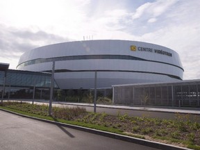 The Centre Videotron is shown in Quebec City on Tuesday, Sept. 8, 2015. (Jacques Boissinot/THE CANADIAN PRESS)