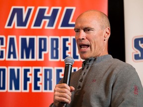 Mark Messier had a chance to watch Connor McDavid play for the first time Thursday at Rexall Place. (Ian Kucerak, Edmonton Sun file)