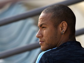 Barcelona's Brazilian forward Neymar. (AFP/LLUIS GENE)