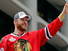 Chicago Blackhawks left wing Bryan Bickell. (Jon Durr/USA TODAY Sports)