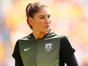Hope Solo of the United States. (Jared Wickerham/AFP)