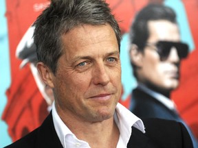 Hugh Grant at the "The Man From U.N.C.L.E." New York premiere on August 10, 2015. (Dennis Van Tine/Future Image/WENN.com)