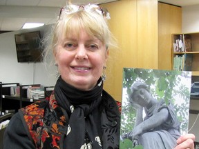 Local author Sheila Gibbs spoke about her latest work, Ghosts of Chatham-Kent Volume III at the Chatham branch of the public library on Saturday, Oct. 3. Don Robinet/Postmedia Network