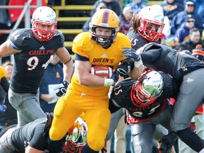 Queen's Gaels running back Jonah Pataki of Wallaceburg. (JULIA McKAY/Postmedia Network)