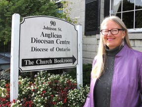 Debra Fieguth, in Kingston, Ont. on Monday, Oct. 5, 2015, is the chair of Diocese of Ontario Refugee Support, which has joined forces with the Catholic church in the city to help bring more refugees from around the world to Kingston. Michael Lea/The Whig-Standard/Postmedia Network