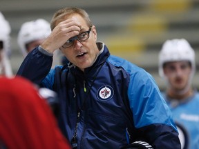 Jets coach Paul Maurice said it was hard to cut defenceman Jay Harrison, who he has worked with in several hockey locations.