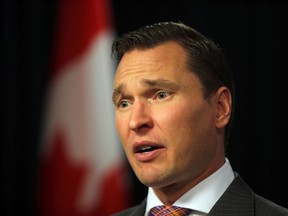 Alberta Minister of Economic Development and Trade Deron Bilous. (File photo)