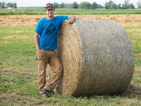 Dairy farmer Andrew Campbell feared worse. (DEREK RUTTAN, The London Free Press)