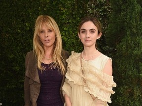 Actress Rosanna Arquette and Zoe Sidel attend The Rape Foundation's annual brunch at Greenacres, The Private Estate of Ron Burkle on October 4, 2015 in Beverly Hills, California. (Jason Merritt/Getty Images for The Rape Foundation/AFP)