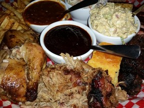 he Memphis Blues’ Memphis Feast offers a whacking great pile of meat.