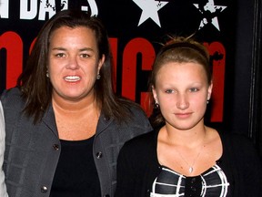 In this April 20, 2010 file photo, Rosie O'Donnell, left, poses with her daughter Chelsea in New York. (AP Photo/Charles Sykes, File)