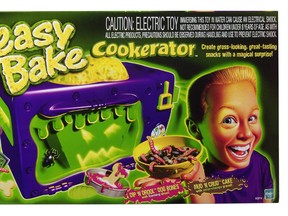 Queasy-Bake Cookerator is a boy-friendly version to the eternally-popular Easy-bake Oven. (File Photo)