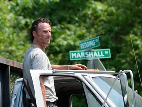 Andrew Lincoln in "The Walking Dead."