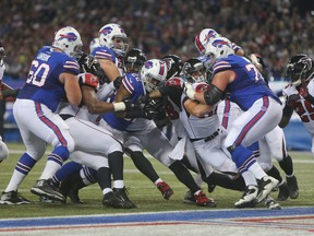 The last time Toronto has hosted an NFL game was back in December 2013 when the Atlanta Falcons faced the Buffalo Bills at the Rogers Centre as part of the Bills Toronto Series. (Jack Boland/Toronto Sun/Files)