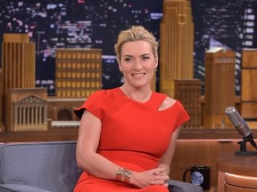 Kate Winslet Visits "The Tonight Show Starring Jimmy Fallon" at Rockefeller Center on October 7, 2015 in New York City.  Theo Wargo/NBC/Getty Images for "The Tonight Show Starring Jimmy Fallon"/AFP