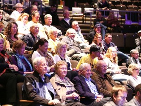 It was a full house at the Greater Sudbury Chamber of Commerce all-candidates debate for the Sudbury riding at College Boreal in Sudbury, Ont. on Wednesday, October 7, 2015. Gino Donato/Sudbury Star/Postmedia Network