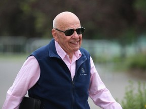 Rupert Murdoch attends the Allen & Company Sun Valley Conference on July 8, 2015 in Sun Valley, Idaho. Scott Olson/Getty Images/AFP
