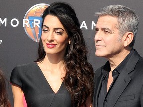 George & Amal Clooney. (WENN.com)