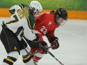 The University of Alberta Pandas hockey team head into their home opening weekend with high expectations. (Stuart Dryden, Postmedia Network)