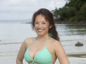 Peih-Gee Law in "Survivor Cambodia: Second Chance." (CBS photo)