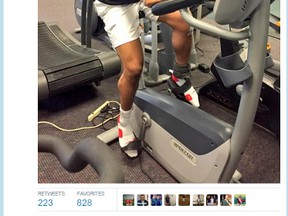 Jays pitcher Marcus Stroman documented his battle back from a torn ACL on Twitter.
