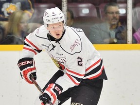 Owen Sound Attack defenceman Jacob Friend