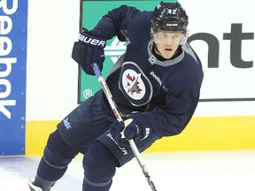 Winnipeg Jets rookie Nikolaj Ehlers is enjoying his first week in the NHL. (WINNIPEG SUN FILES)