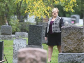 Jane Saxby, administrator of the city's cemeteries branch, spoke about the public consultation that would be required for green burial to be permitted in Winnipeg. (Winnipeg Sun/Postmedia Network)