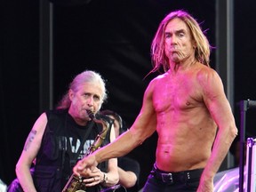 Steve Mackay, left, and Iggy Pop are pictured in this file photo. (WENN.COM )