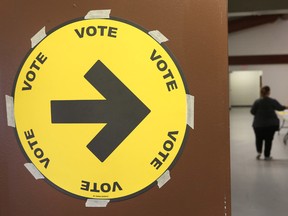 Voters got a chance to vote early at Tom Brown Arena on Friday Oct 9, 2015. Advance polls were open over the Thanksgiving weekend but our Corey Larocque wonders will people take a hiatus from voting? 
Tony Caldwell/Ottawa Sun