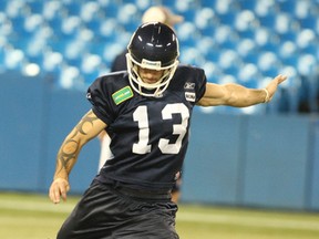 Anthony Alix of the Toronto Argonauts.(Veronica Henri/Postmedia Network)