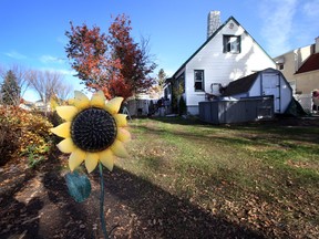 The on-going yard sale house on 114 st and 78 ave is now cleaned up in Edmonton.. (Perry Mah/Edmonton Sun/Postmedia Network)