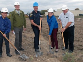 Police HQ ground-breaking