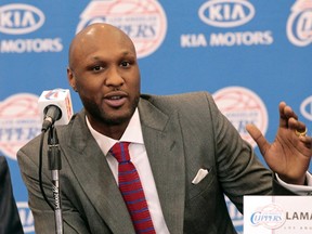 Former NBA player Lamar Odom was reportedly found unconscious at a Nevada brothel on Tuesday. (Mario Anzuoni/Reuters/Files)