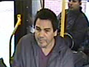 Police released this photo of a man wanted in connection with the assault of a 21-year-old woman last week while aboard a Winnipeg Transit bus. (WINNIPEG POLICE HANDOUT PHOTO)