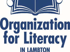 Organization for Literacy in Lambton logo