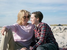 Julianne Moore and Ellen Page in a scene from Freeheld (Handout)