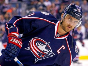 Former Ottawa Senator Nick Foligno, now the captain of the Columbus Blue Jackets. (AFP Files)