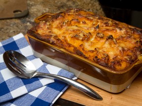 Shepherd's pie with squash topping. (CRAIG GLOVER, The London Free Press)