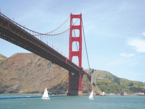 One of the most scenic ports is San Francisco, passing Alcatraz Island and under the Golden Gate Bridge. (Jim Fox/Special to Postmedia News)